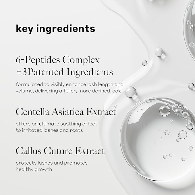 Essential Lash Benefits-Eyelash Growth Serum, Advanced Formula to Enhance Longer, Fuller, and Thicker Lashes, 0.24 fl. oz.-Velvo Beauty