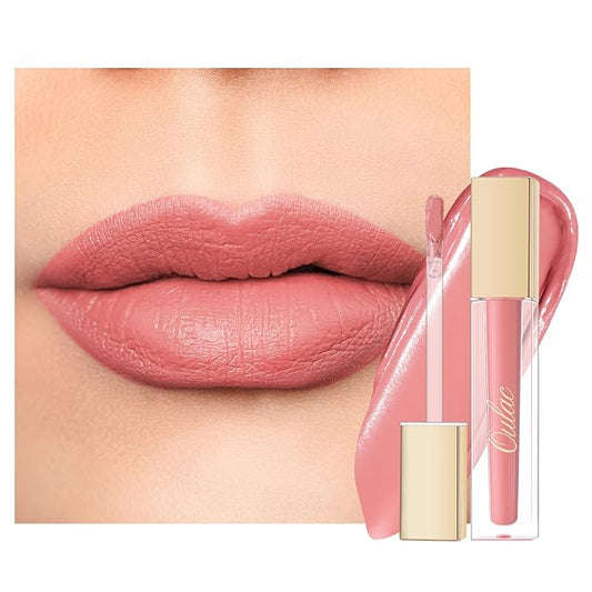 Oulac Pink Matte Lipstick for Women, Long Lasting Liquid Lip Stick High Impact Lip Gloss Full Coverage Lip Makeup with Vitamin E Waterproof Formula,Vegan M29-Velvo Beauty