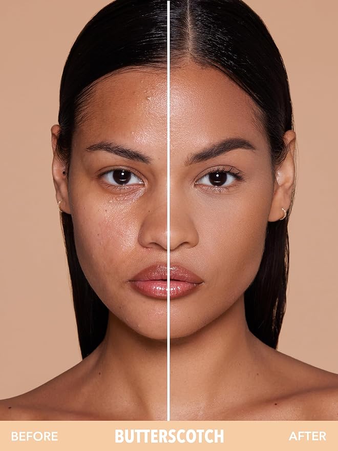 SHEGLAM SKin-Focus Full Coverage Powder Foundation Oil-Control Lightweight Face Pressed Powder Makeup-Butterscotch-Velvo Beauty