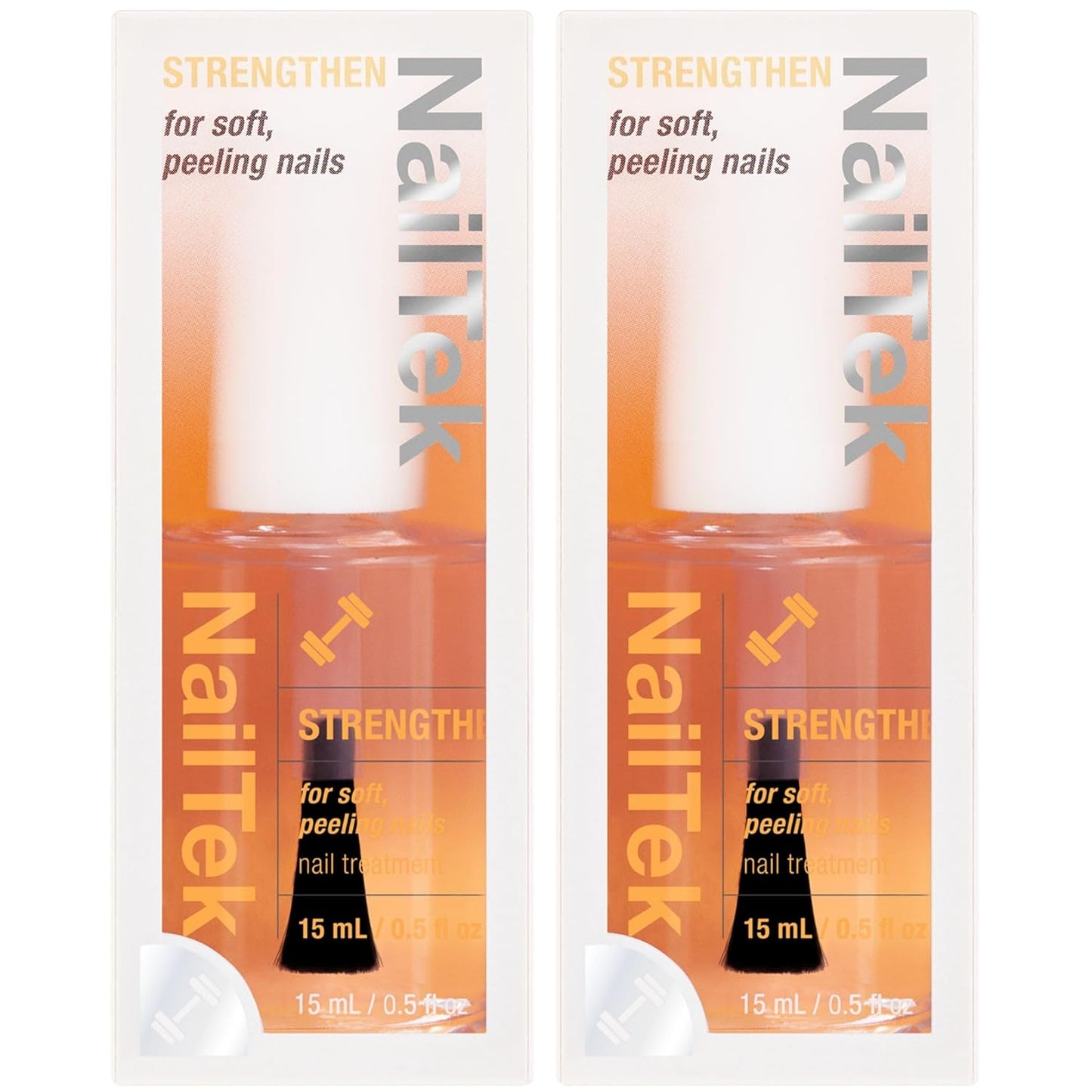 Nail Tek Formula 2 - Strengthener, 2pk-Velvo Beauty