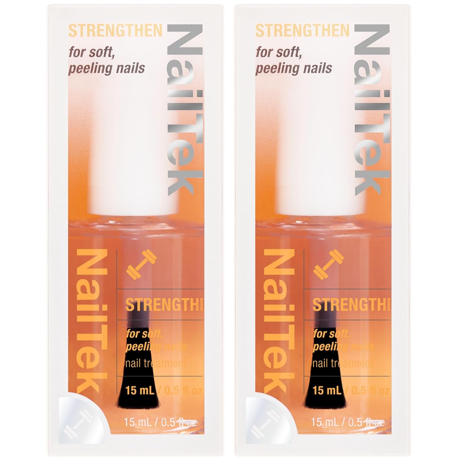 Nail Tek Formula 2 - Strengthener, 2pk-Velvo Beauty