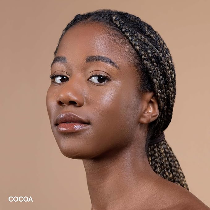 OFIR Skin Satin Medium Coverage Foundation | Buildable, Non-Creasing Finish | Vegan, Cruelty-Free, Paraben-Free Makeup | Blue Light Protection | 1 FL OZ 1 FL OZ (Cocoa - Deep Neutral)-Velvo Beauty