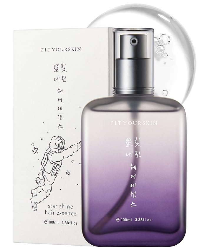 Star Shine Hair Essence - Frizz Control Nourishing Hair Oil Serum for Damaged & Dry Hair - Smooths Ends Adds Shine - Nature Derived Oil & Argan Oil - Floral Musk Scent - 3.38 fl.oz-Velvo Beauty