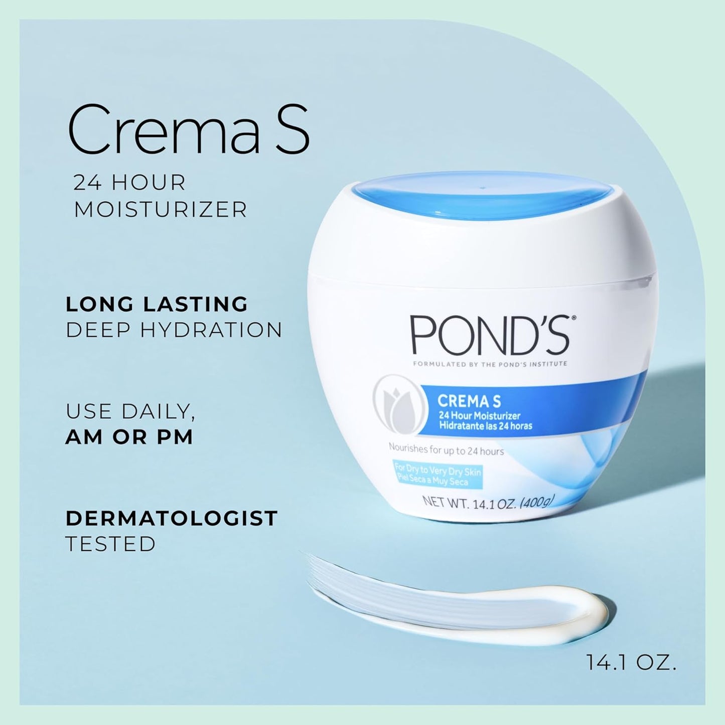 POND'S Nourishing Moisturizing Cream, Crema S 14.1 oz-Velvo Beauty