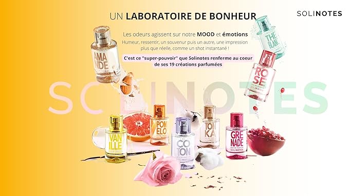 Solinotes Orange Blossom Perfume for Women & Men, 1.7 Fl Oz/ 50 ML Eau De Parfum, Delicate Floral and Soothing Scent with Premium Ingredients - Clean Perfume, Cruelty Free, Vegan, Made in France-Velvo Beauty