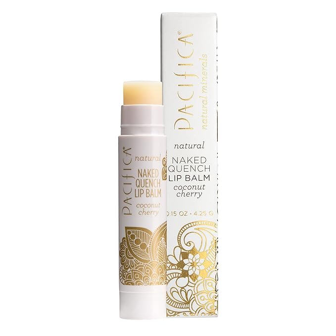 Pacifica Naked Quench Lip Balm (Coconut Cherry)-Velvo Beauty