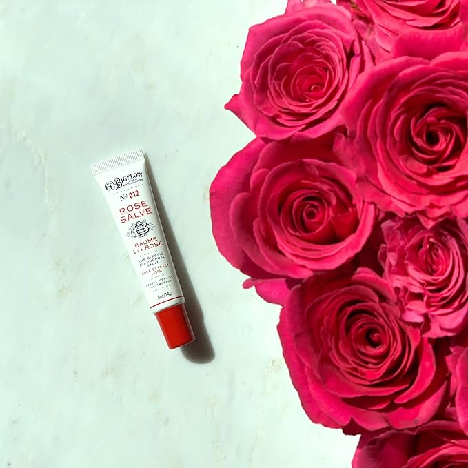 C.O. Bigelow Lip Balm Tube Trio, Variety Pack includes Rose Salve, My Favorite Lip Balm, Mentha Lip Shine, Moisturizing Lip Balms, 3 Pack, 0.5 oz Each-Velvo Beauty