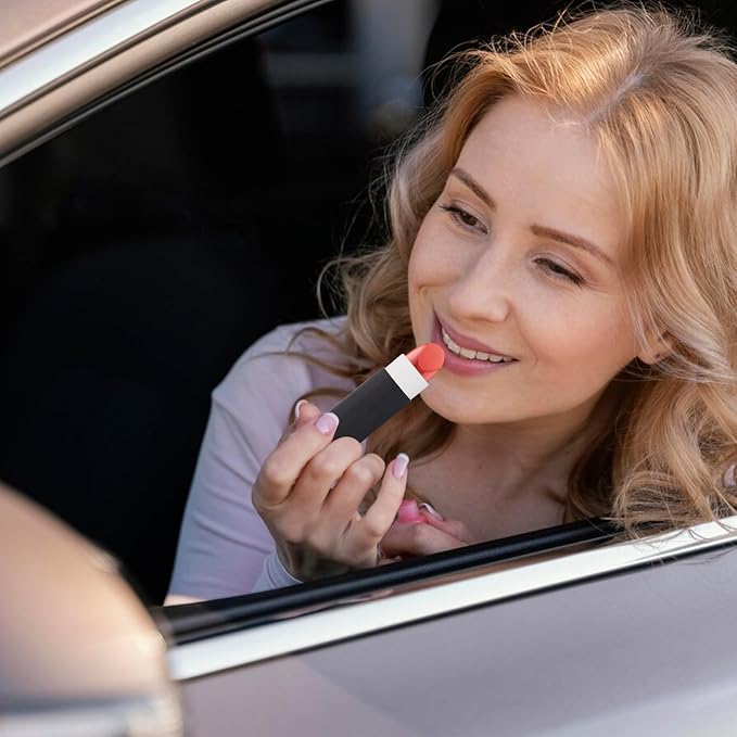 NICENEEDED 10 Pcs Kraft Paper Lipstick Tube, 0.6 Oz Paperboard Lip Balm Tubes, Cardboard Empty Deodorant Container Solid Perfume Tube Cosmetic Box for DIY Chapstick Deodorant Crayon-Velvo Beauty