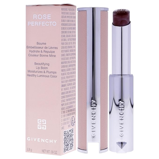 Rose Perfecto Plumping Lip Balm - N501 Spicy Brown by Givenchy for Women - 0.09 oz Lip Balm-Velvo Beauty