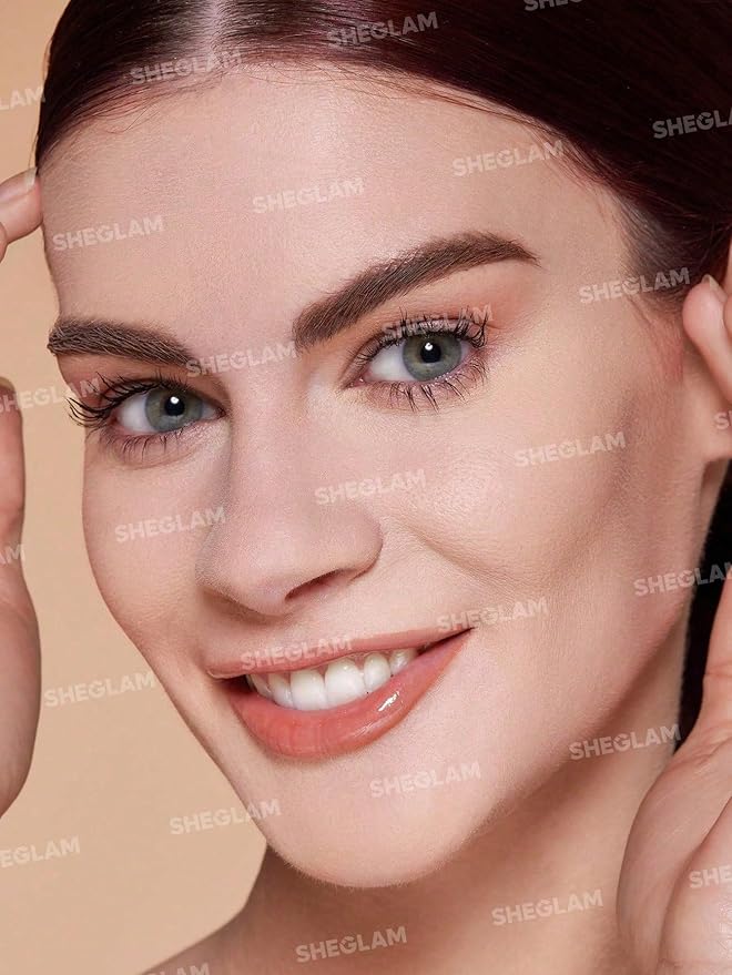 SHEGLAM SKin-Focus Full Coverage Powder Foundation Oil-Control Lightweight Face Pressed Powder Makeup-Linen-Velvo Beauty