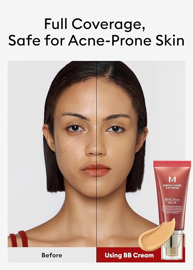 MISSHA M Perfect BB Cream No.29 Caramel beige for medium with warm skin tone SPF 42 PA +++ 1.69 Fl Oz - Tinted Moisturizer for face with SPF-Velvo Beauty