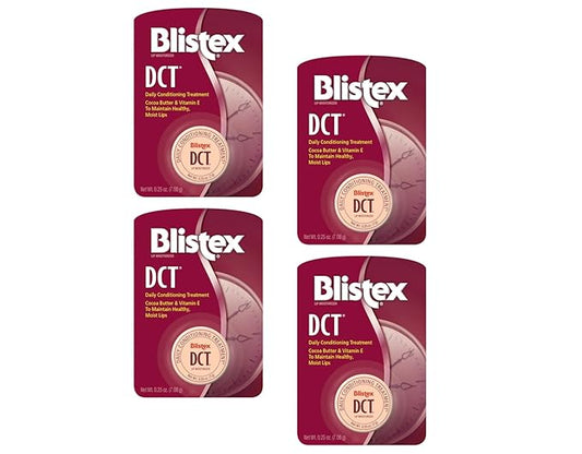 Blistex DCT Daily Conditioning Treatment, 0.25 oz (Bundle of 4)-Velvo Beauty