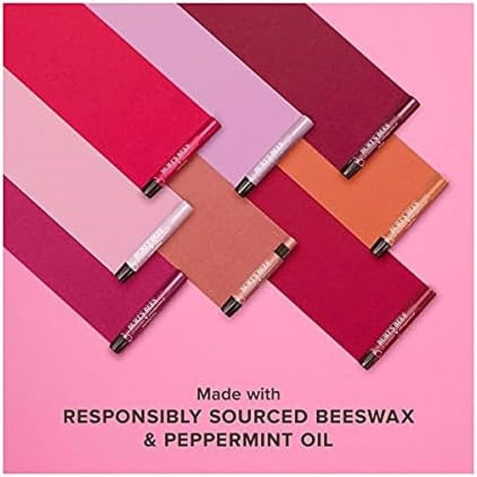 Burt's Bees Shimmer Lip Tint Set, Tinted Lip Balm Stick, Moisturizing for All Day Hydration with Natural Origin Glowy Pigmented Finish & Buildable Color, Caramel (4-Pack)-Velvo Beauty