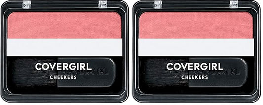 COVERGIRL Cheekers Blush, Flushed, 0.120 Ounce, 1 Count (Pack of 2)-Velvo Beauty