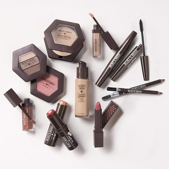 BURTS BEES Peach Pond All Aglow Lip & Cheek Stick, 0.32 OZ-Velvo Beauty