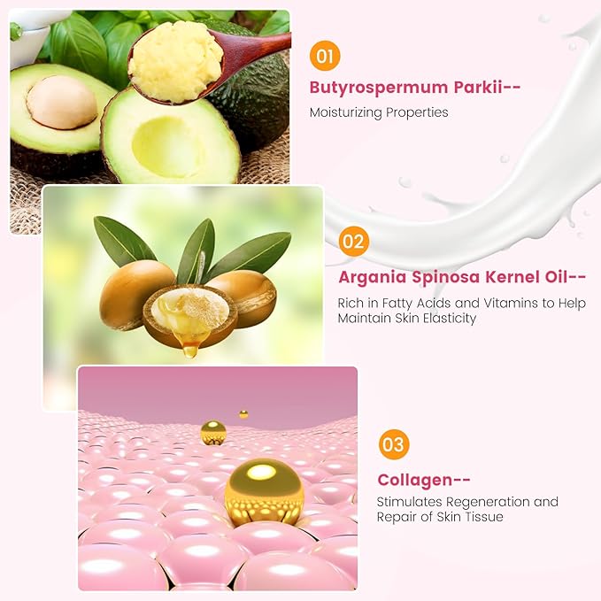 Stretch Mark Cream for Pregnancy - Brightening and Moisturizing with Collagen and Avocado Extract - Promotes Skin Elasticity and Fades Postpartum Stretch Marks - for Use on The Tummy, HIPS - 3.38 oz-Velvo Beauty