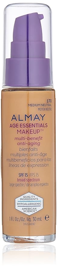 Almay Age Essentials Makeup, Medium Neutral-Velvo Beauty