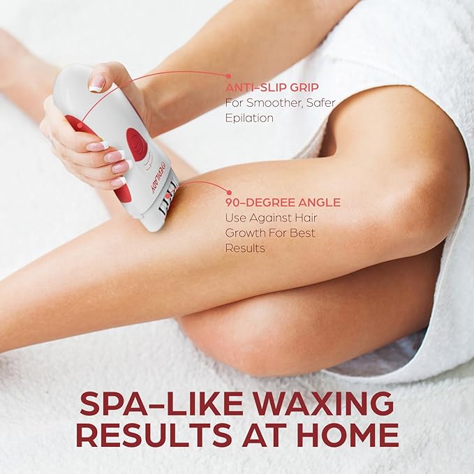 Epilady Legend 4 | Cordless Epilators Hair Removal for Women, 2 Speed Bikini Trimmer, Electric Shaver for Women, Rechargeable Body Hair Remover-Velvo Beauty