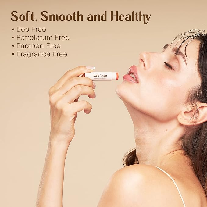 Vegan Tinted, Lip Moisturizer Gifts Sets & Hydrating Lip Balm Set, Natural Lip Balm for Dry Cracked with Argan Oil, Sunflower Oil and Hyaluronic, Not Tested on Animals (3 Packs)-Velvo Beauty