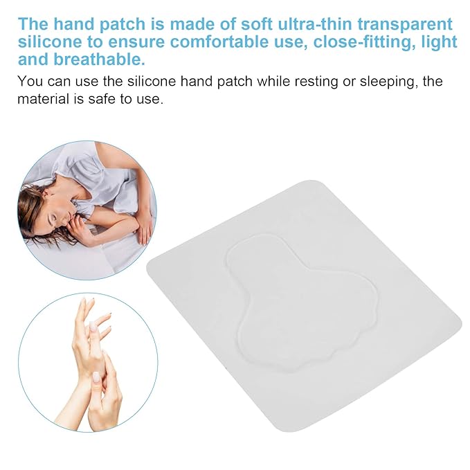 Hand Wrinkle Patches, Anti Aging Patches, Reusable Silicone Anti Wrinkle Hand Pads, Reusable Hand Plasters Skin Care Tool, Wrinkle Remover Strips Pure Silicone Gel Patch-Velvo Beauty