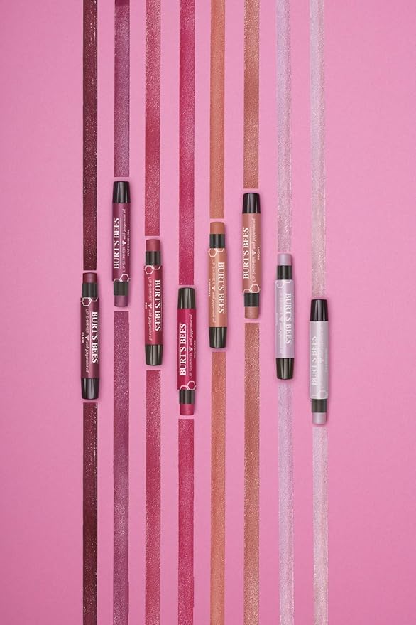 Burt's Bees Lip Balm, Moisturizing Lip Shimmer for Women, for All Day Hydration, with Vitamin E & Coconut Oil, 100% Natural, Apricot, 0.09 Ounce-Velvo Beauty