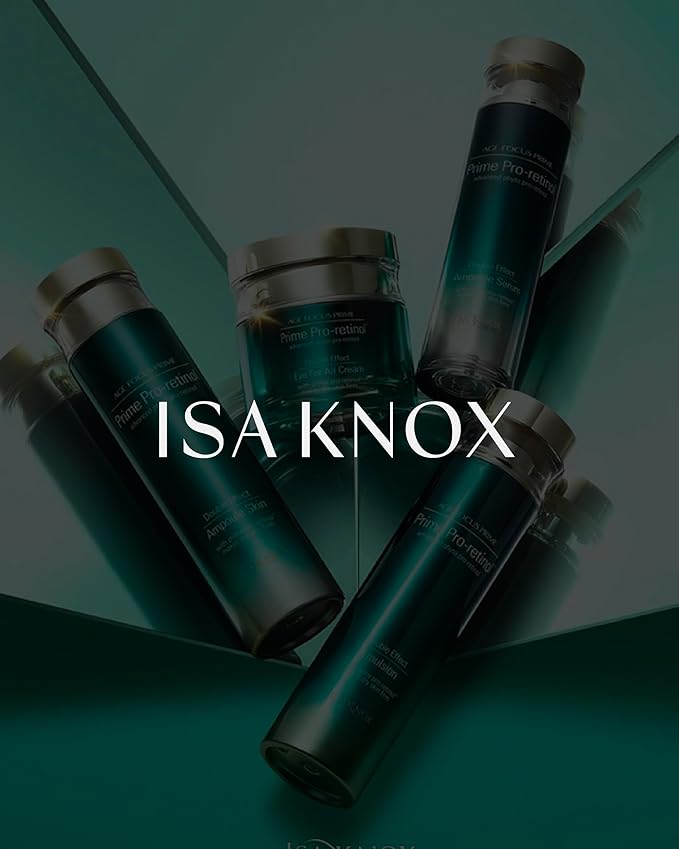 Isa Knox AGE FOCUS PRIME DOUBLE EFFECT SKINCARE - Korean Skincare, Lightweight but Nourishing Toner, Emulsion Lotion, Serum, Cream, Cleansing Foam (417ml / 14.10 Fl Oz)-Velvo Beauty