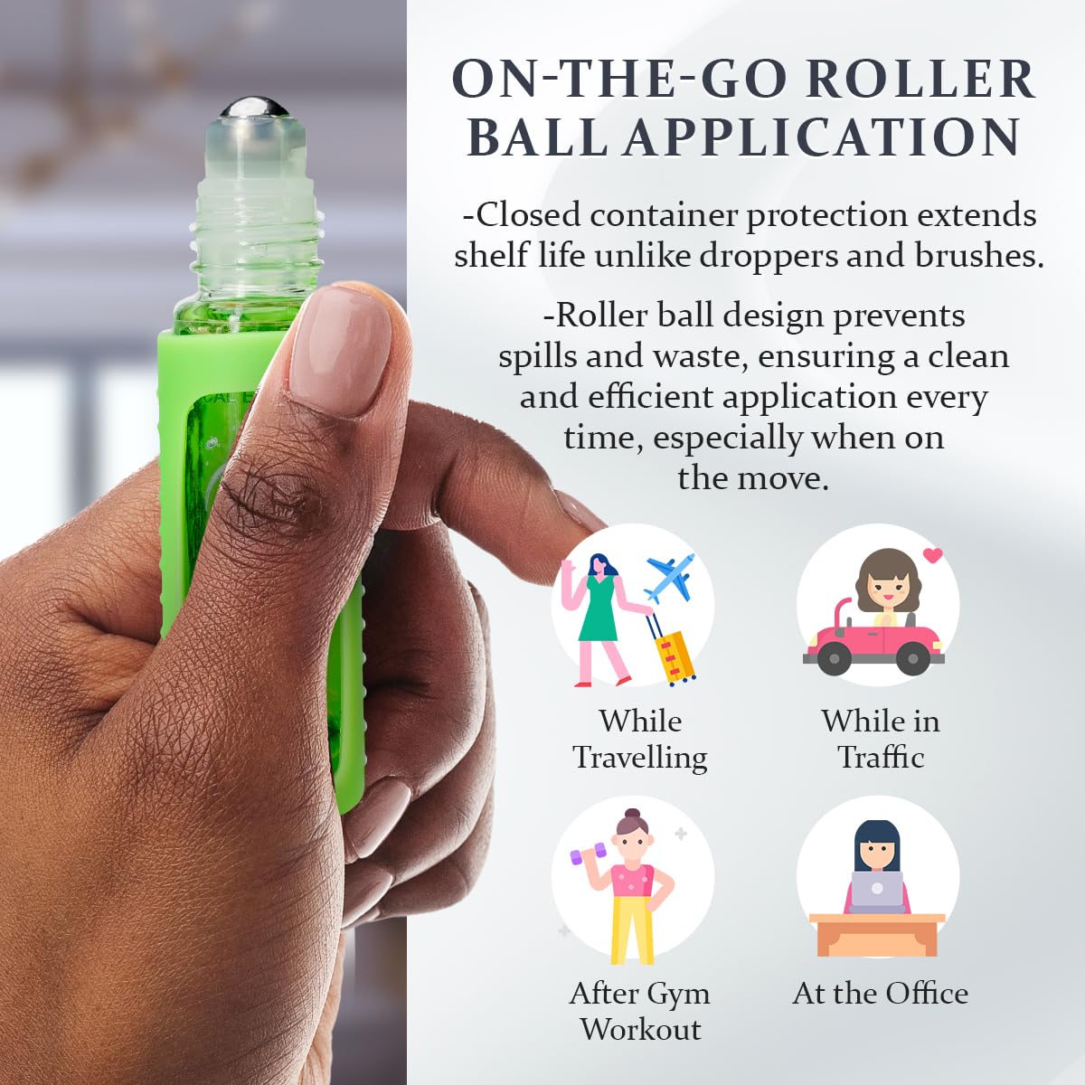 Tropical Eucalyptus Organic Nail Cuticle Oil Pen with Jojoba, Coconut MCT, and Rosehip for Nail Hydration, Growth & Strength, Travel Size Keychain(0.34 Fl Oz)-Velvo Beauty