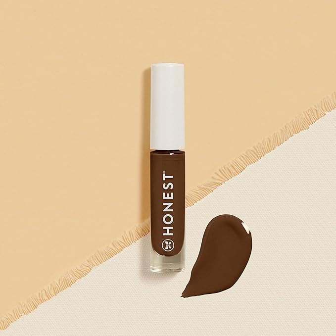 Honest Beauty Fresh Flex Concealer with Niacinamide + Vitamin E + Hyaluronic Acid | Vegan + Cruelty free | Java, 0.17 fl oz-Velvo Beauty