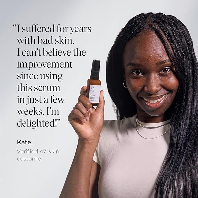 | Hydrating Face Serum with Silver Chitoderm for ALL Skin Types | Clears Acne, Prevents & Heals Breakouts & Blemishes, Repairs Scars | Moisturises and Nourishes For Smooth Skin | 30ml-Velvo Beauty