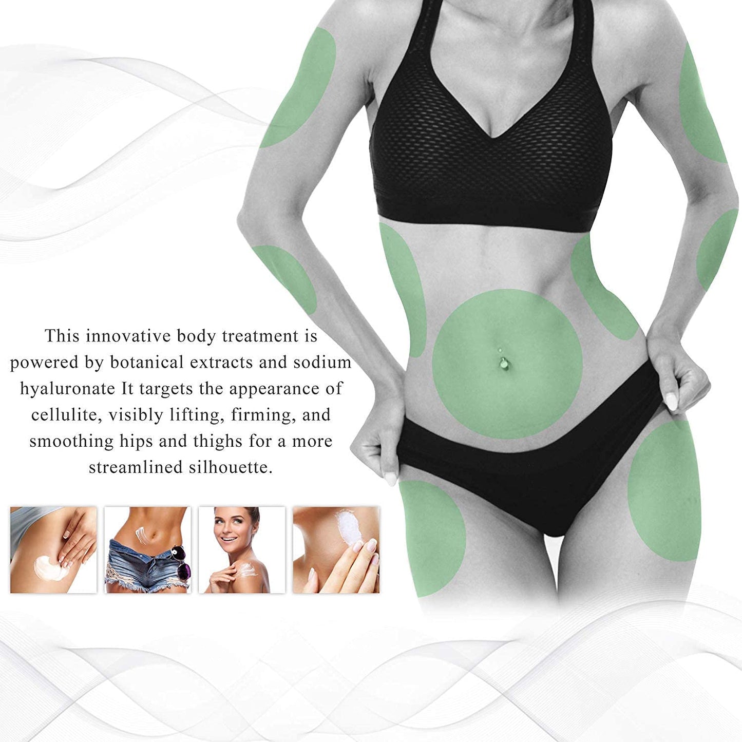 Ultimate Defining Body Gel Applicator Lipo Gel Cream it Works For Firming Toning Contouring - 150 Ml-Velvo Beauty