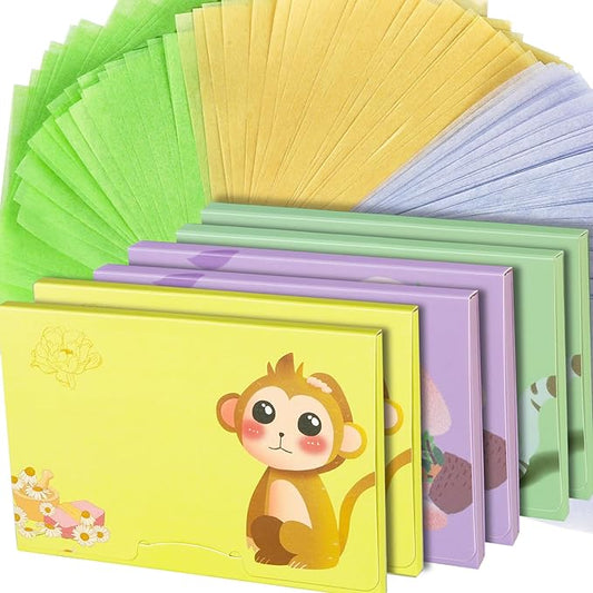 Blotting Paper, HNYYZL Oil Absorbing Sheets for Oily Skin 600 Sheets, Oil Control for Face, Makeup Blotting Paper, Natural Oil Absorbing Facial Blotting Sheets for Oily Skin Care (Pack of 6)-Velvo Beauty