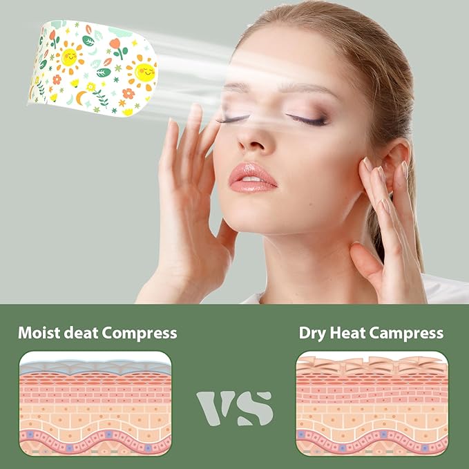 Steam Eye Mask,21PACKS Self Heated Eye Mask,Disposable Soothing Eyes Moisturizing Heat Eye Mask Warm and Comfy for Migraines Tired Eyes Dry Eyes-Velvo Beauty