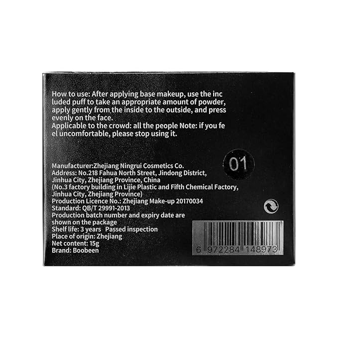 Boobeen Oil Control Loose Powder Translucent Setting Powder Smooth Loose Face Powder, Lightweight&Long Lasting Makeup Setting Foundation Powder, Matte Tint-Velvo Beauty