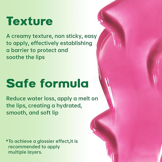 2 in 1 Solid Click Lip Gloss Pen With Brown Lip Liner Set Moisturizing Long Lasting Light Pink High Glossy Jelly Tinted Lip Balm Juicy Buildable Lip Plumper Makeup for Women-Velvo Beauty