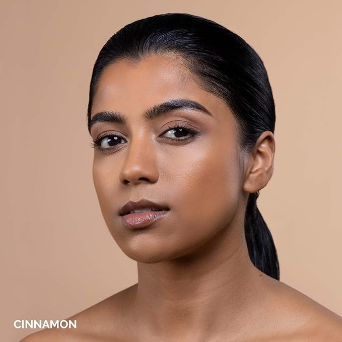 OFIR Skin Satin Medium Coverage Foundation | Buildable, Non-Creasing Finish | Vegan, Cruelty-Free, Paraben-Free Makeup | Blue Light Protection | 1 FL OZ (Cinnamon - Medium Deep Cool)-Velvo Beauty