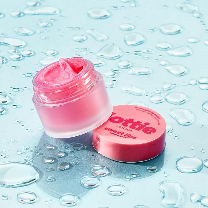 Sweet Lips in Just Juicy Overnight Lip Mask & Balm, Hydrating Lip Mask & Balm Infused with Nourishing Jojoba Oil & Shea Butter to Hydrate, Condition & Repair Dry Lips-Velvo Beauty