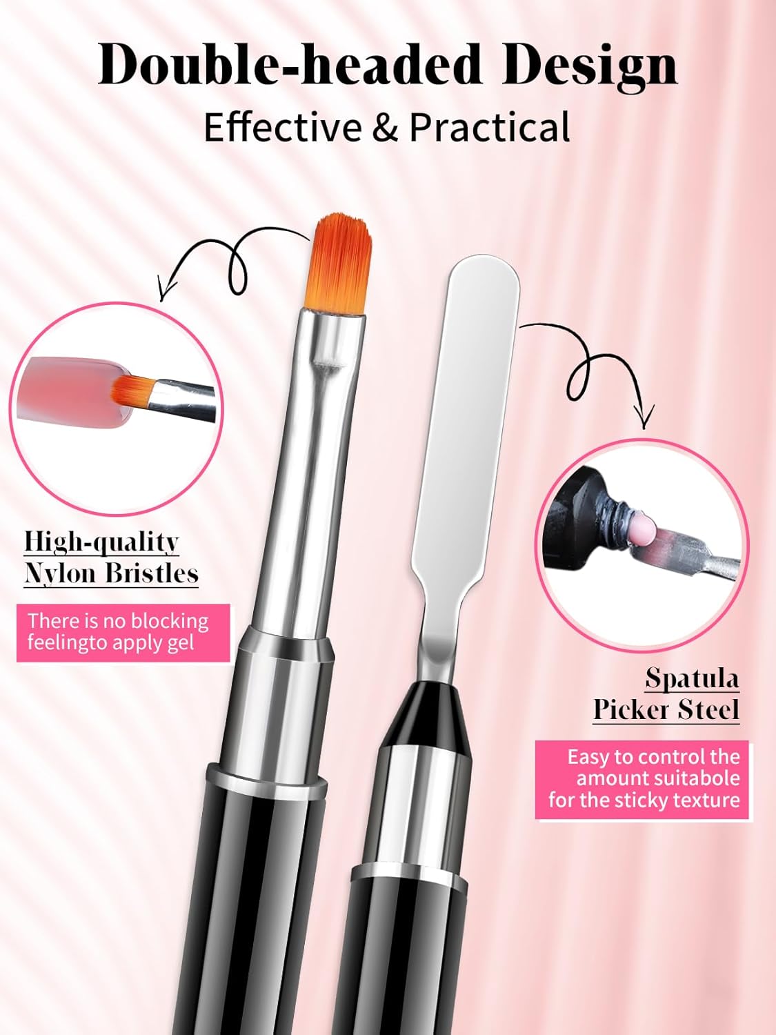 EBANKU Poly Gel Nail Forms Kit for Toes - 150PCS Reusable Dual Toenail Forms for Builder Gel, Toe Nail Kit with 2.5oz Slip Solution, Brush, File, 5PCS Clips - 15 Sizes-Velvo Beauty