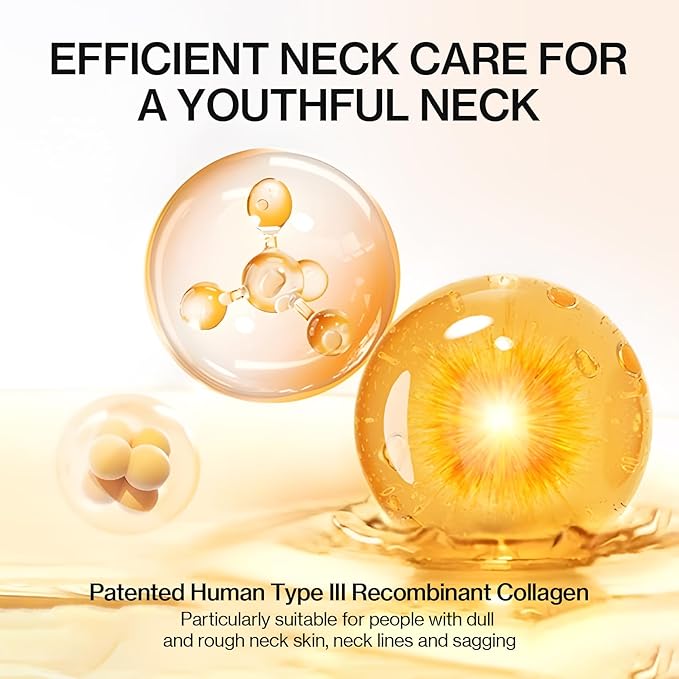 Z:SEA Neck Firming Cream with Roller - Anti-Aging Treatment, Hydrating & Tightening with Collagen, Vitamin C, Hyaluronic Acid, Reduces Wrinkles, Lifts & Firms Skin for Youthful Look, 5.29 fl oz-Velvo Beauty