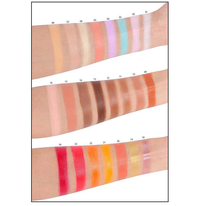 Cream Concealer Corrector Correcting Contour Makeup Set under Eye Concealer Cream Kit for Dark Circles and Blemish 4-Velvo Beauty