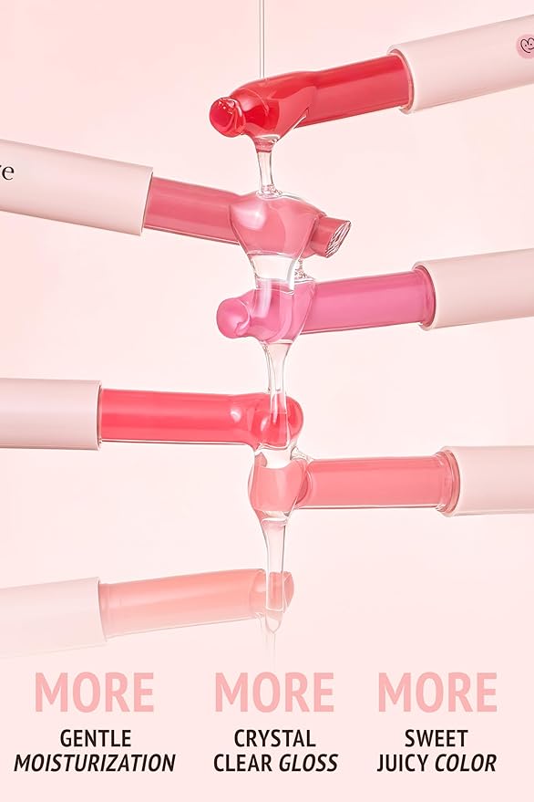 Veganize Collagen Lip Glass Balm | Hydrating Lip Balm in 9 Vibrant Colors | Moisturizing Lip Care Infused with Collagen Jelly Magic | No Animal Trial Lip Balm 0.06 oz (No. 7 Pale Petal)-Velvo Beauty