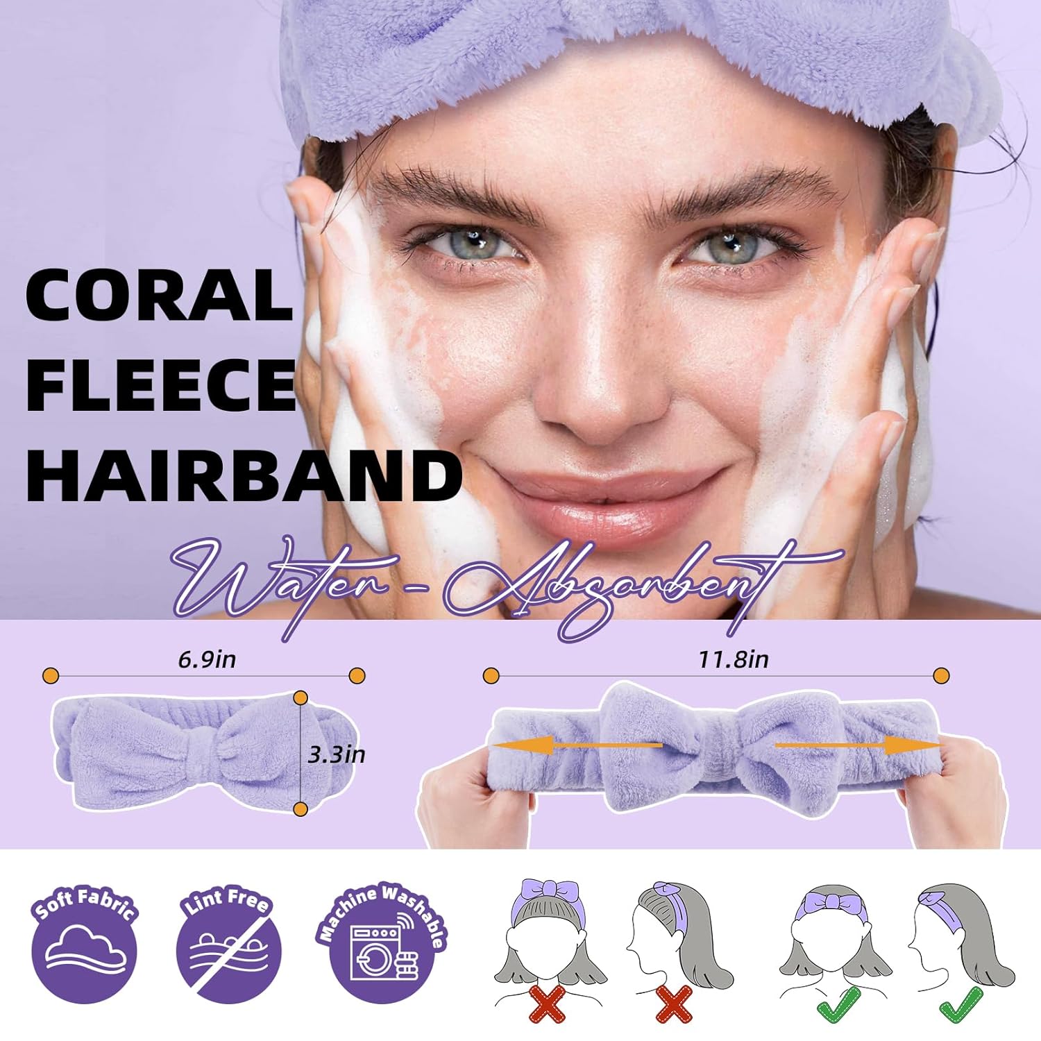 Lash Shampoo Kit Lash Cleaning Kit 50ML Lash Bath Kit Lash Wash for Eyelash Extensions Lash Remover Mascara Brush with Hairband Portable Eyelash Cleanser for Home Use (50ML Shampoo Kit)-Velvo Beauty