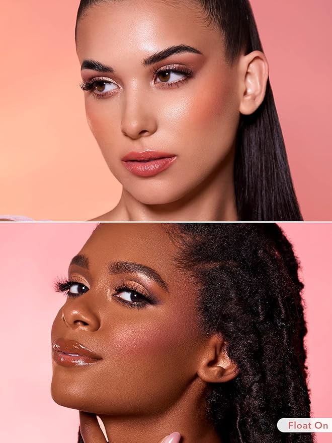 SHEGLAM Color Bloom Dayglow Liquid Blush Makeup for Cheeks Shimmer Finish - Float On-Velvo Beauty