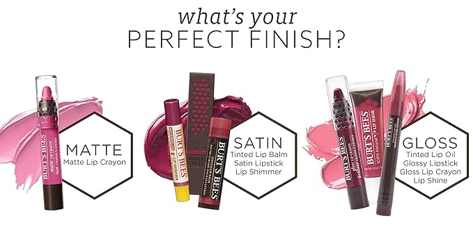 Burt's Bees 100% Natural Tinted Lip Balm, Sweet Violet with Shea Butter & Botanical Waxes - 1 Tube-Velvo Beauty