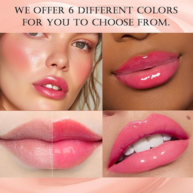 DAGEDA Tinted Lip Balm, Moisturizing Magic Color Changing Lipstick, Soothing Hydrating Lip Balm Tinted, Glossy Lip Plump Gloss Butter Balm, Lightweight, Non-Greasy, 02-Velvo Beauty