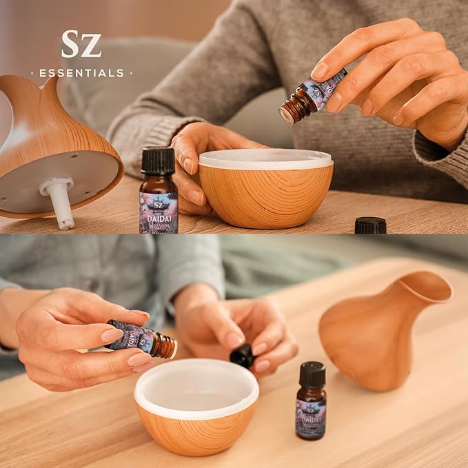 Daidai Blossom Essential Oil - 100% Pure and Undiluted Neroli-Daidai - Citrus Aurantium cv Daidai - Floral & Citrusy Scent with Oriental Overtones - Therapeutic Grade & Vegan - 0.17oz-Velvo Beauty