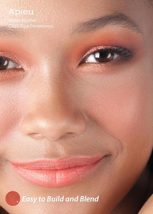 A'PIEU JUICY-PANG WATER BLUSHER (CR02 - Do You Like Persimmon?) Korean Liquid Blush For Cheeks K Beauty Makeup-Velvo Beauty