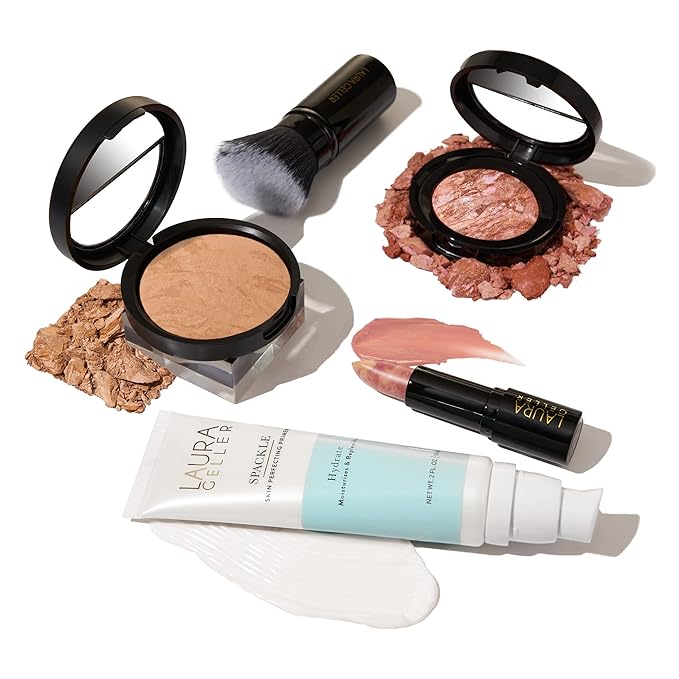 LAURA GELLER NEW YORK The Ultimate Glam Look 5pc Kit, Golden Medium-Velvo Beauty