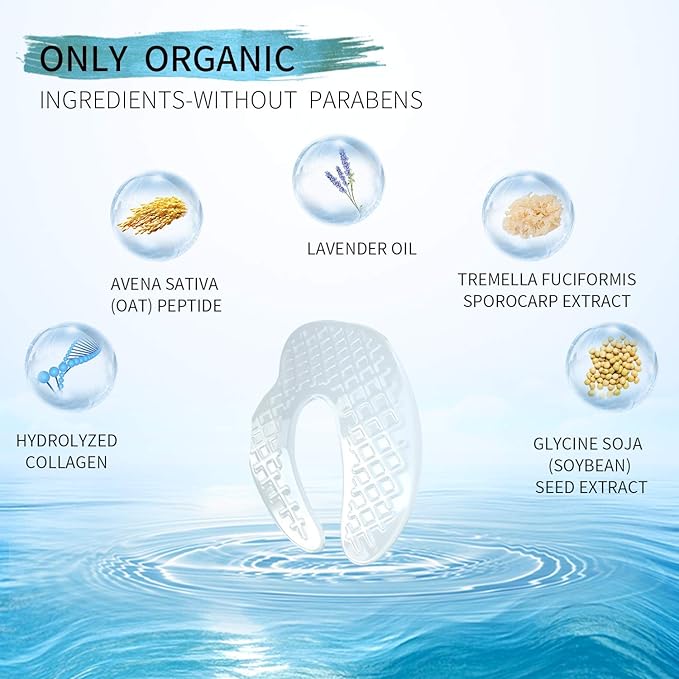 Hydro Collagen Eye Mask Crystal Eye Patches Anti-Aging Under eye Pads Natural Eye Treatment for Wrinkles Dark Circles Bags Moisturize Puff Eye Spa-16 Pairs-Velvo Beauty