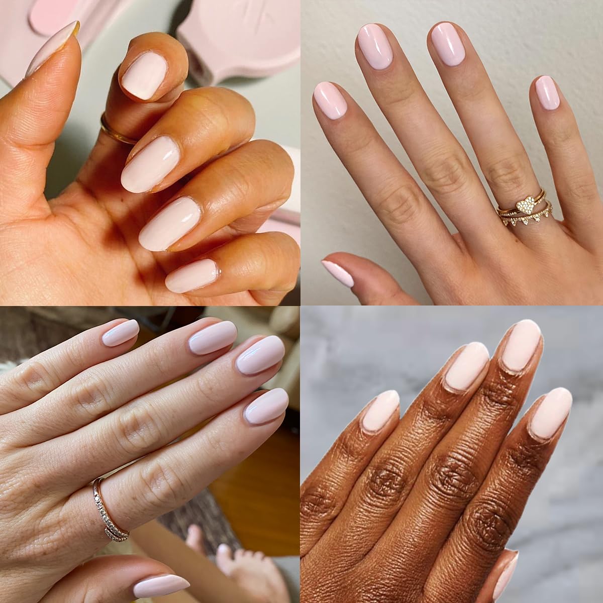 Olive & June Long Lasting Nail Polish | Plump Gel-Like Finish No Lamp Needed | Lasts up to 10 days | Salon-Quality Color at Home | 15-Free, Vegan & Cruelty-Free Chip-Resistant Shine | GH Baby Pink-Velvo Beauty