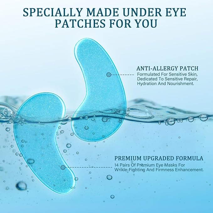 Under Eye Mask - Patches, 4 Fl Oz (Pack of 1)-Velvo Beauty